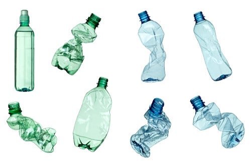 plastic bottles